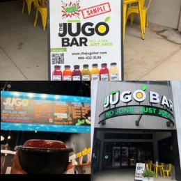 a collage of images of a retailer