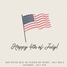 July 4th poster